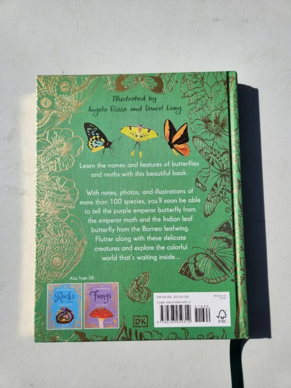 Anthology of Butterflies and Moths from Around the World Hardcover Book